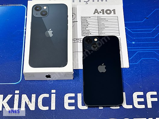 Apple / iPhone 13 / **128GB iPhone 13 PİL:81 Çok Temiz Türkiye