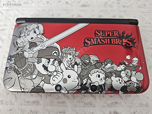 Nintendo 3DS XL Super Smash Bros Limited Edition, CFW yüklü on