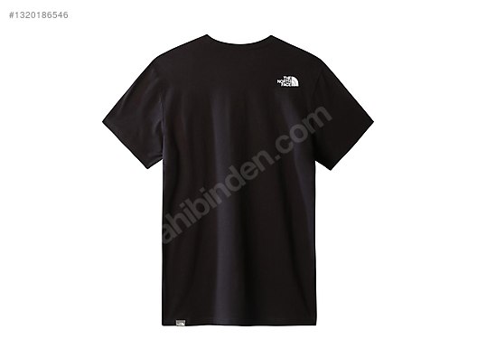 The North Face XXL Beden Siyah Sıfır Yaka Tişört sahibinden.com'da