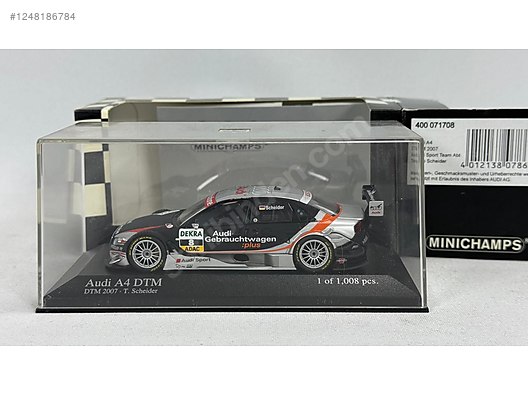 MINICHAMPS - AUDI A4 N 8 TOP SERVICE DTM 2007 T.SCHEIDER at