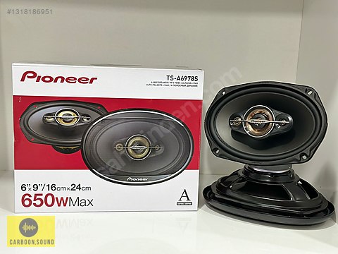 Speaker / Coaxial / Pioneer Ts-A6977s Oto Oval Hoparlör 650watt