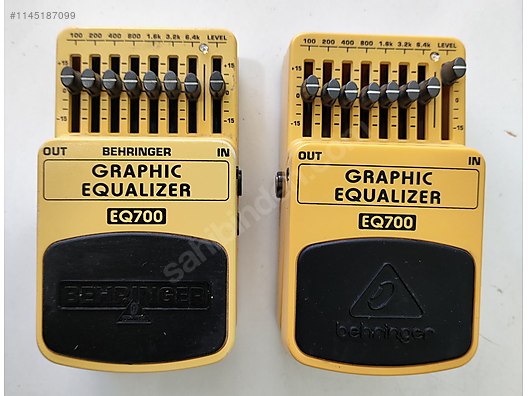 Behringer eq700 deals graphic equalizer pedal