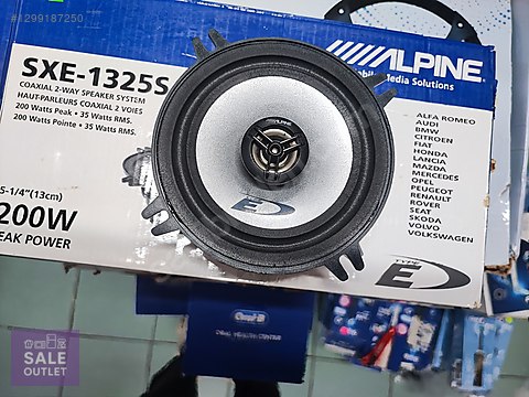 AGC アシストフロン12 250g 10本セット Alpine SXE-1325S 200 W 13 cm Oto Hoparlör - Sıfır Alpine Set