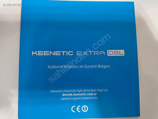 Keenetic Extra DSL AC1200 Mesh Wi-Fi VDSL2/ADSL2+ Modem KUTULU - VDSL Modem ilanları uygun fiyatlarıyla sahibinden.com'da