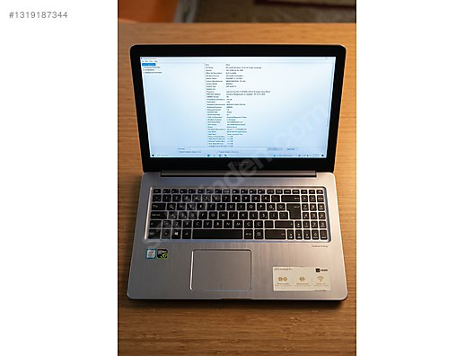 Asus / Asus X580VD | i7 7700HQ - 16GB RAM - GTX1050 | 1.5 TB Çift