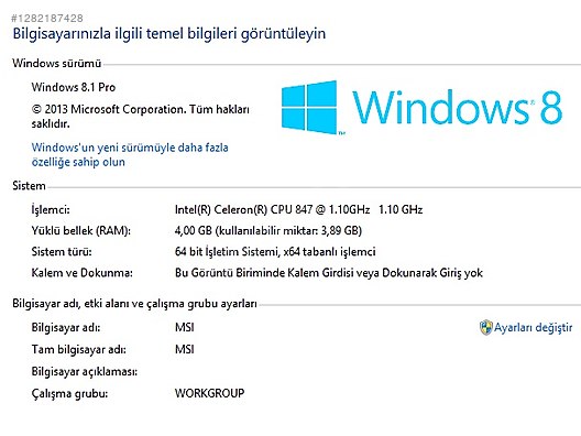 Used & Brand New Items / Computers / Desktops / Models / MSI
