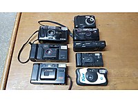 Fotograf makinaları 7 adet