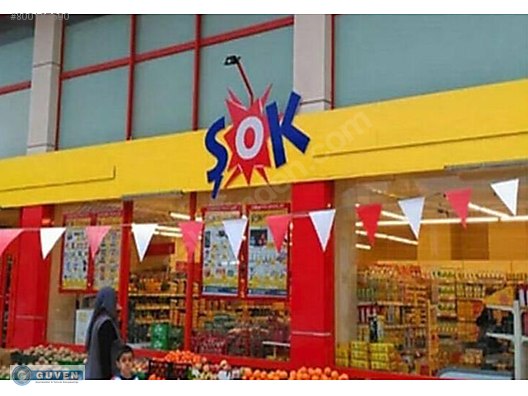 guven den kiracisi sok market olan 500m2 satilik dukkan sahibinden comda 800187590