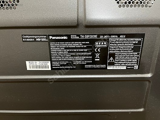 PANASONIC TH-50PZ800E TELEVİZYON - İkinci El Panasonic Plazma TV