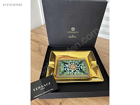 極稀少/定価11.4万★VERSACE×Rosenthal 最高級ペットボウル Versace Rosenthal Jungle Animalier Orijinal Küllük sahibinden