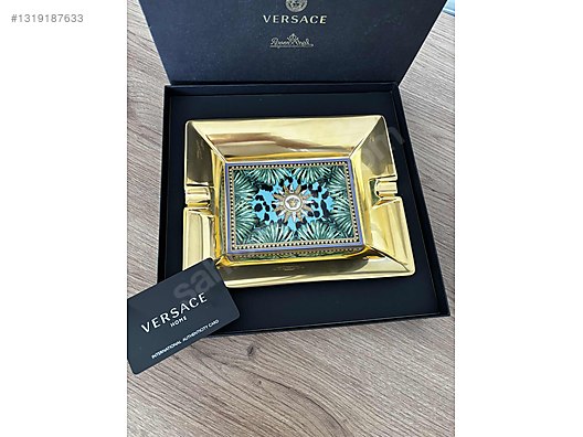 極稀少/定価11.4万★VERSACE×Rosenthal 最高級ペットボウル Versace Rosenthal Jungle Animalier Orijinal Küllük sahibinden