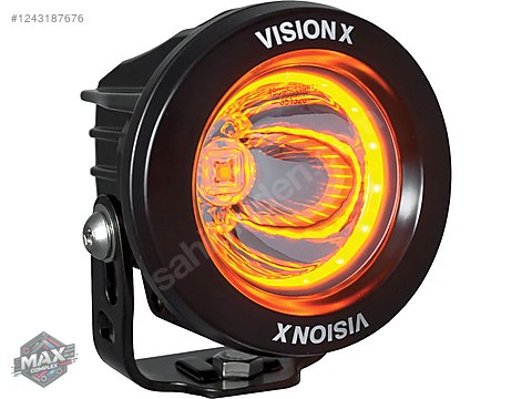 Görünüm / VisionX Off-Road 3.7" Optimus Yuvarlak 15º Işın Amber Halo ...