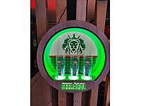 feel real bardak,sise standı ve led tabela-ışıklı tabela