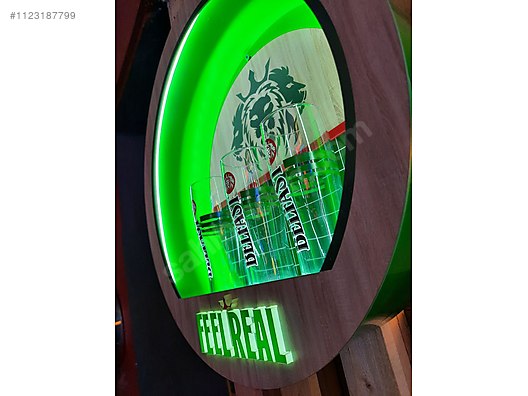 Feel real bardak,sise standı ve led tabela-ışıklı tabela - Toplu Satış ve Yapı Malzemeleri sahibinden.com'da