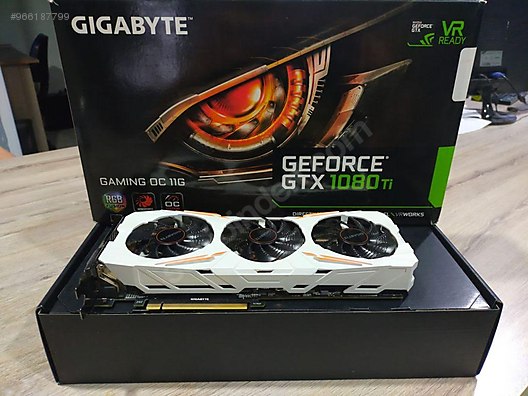 gigabyte geforce gtx 1080 ti gaming oc 11gb gddr5x 352bit 16x gigabyte ekran karti ilanlari sahibinden com da 966187799