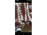 orjinal bayan inci kolye sifir kutulu