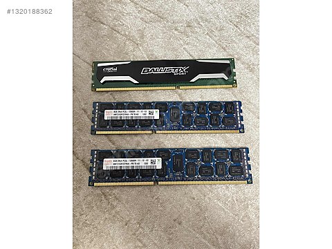 8gb ram ddr3 sahibinden.comda - 1320188362