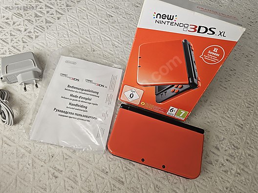 New Nintendo 3DS XL, Turuncu, CFW yüklü sahibinden.comda - 1319188493