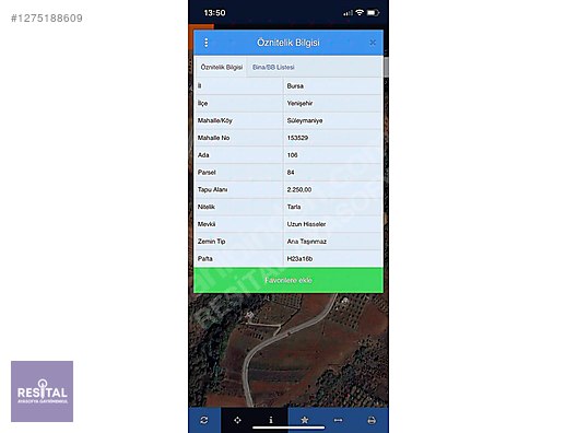 SÜLEYMANİYE KÖYÜN'DE 2.250m2 SATILIK HOBİ BAHÇESİ