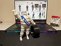 1/12 Michelin Figürü - 15cm