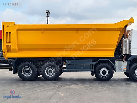ERÇAL'DAN 2016 Volvo Fmx 500 'den İnme/Hardox Damper