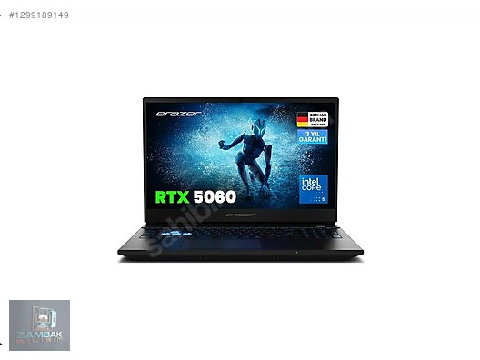 Intel Core 5 Erazer Oyuncu Laptop - 1299189149