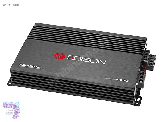 Amfi / Edison ED-460AB 4 Kanal AB Klas Mosfet Amfi 4*60W RMS