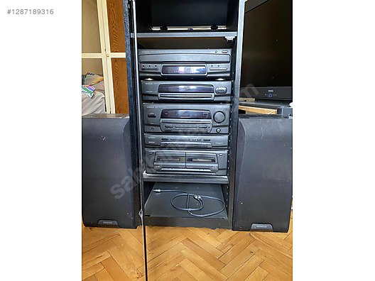 Kenwood Japon 5 katlı müzik seti - İkinci El Kenwood Müzik Seti