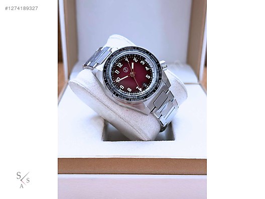 メル様 Other Brands / Zelos Thresher 41mm Burgundy GMT World Timer