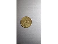 25 kuruş koleksiyon icin