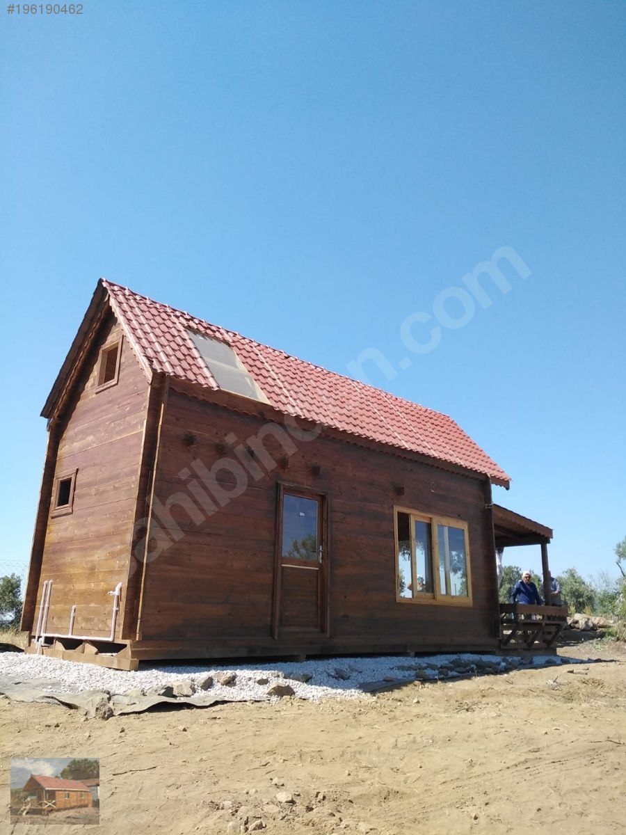 48 metrekare taşınabilir ahşap evler imalattan Satılık Prefabrik Ev