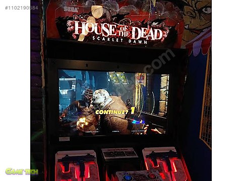 house of the dead scarlet dawn arcade machine for sale