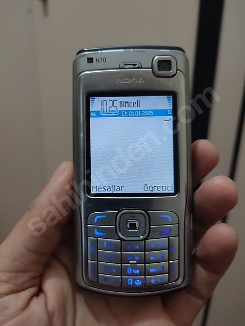 Nokia efsanesi!Orj nokia N70 tuşlu Türkiye kayıtlı telefon