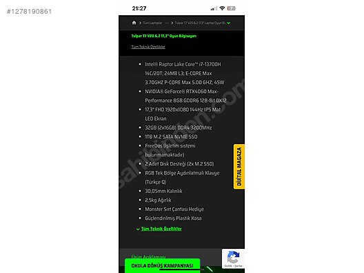 Monster Tulpar T7 V20.6.2 17,3