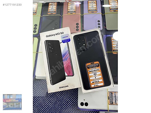 Resim Samsung A53 İkinci El TR | 128 GB | Siyah İkinci El SAMSUNG A53 8/128 TERTEMİZ