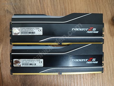 G.Skill 48GB(2x24) Trident Z5 Neo RGB 8000Mhz CL40 DDR5 EXPO Ram
