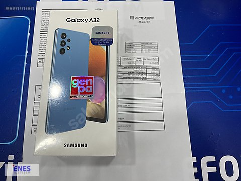 samsung galaxy a32 sifir samsung a32 mavi 24 ay samsung garantili enes iletisim sahibinden comda 969191661