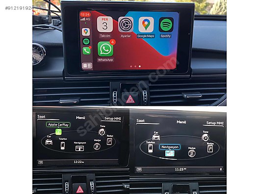 https www sahibinden com listing yedek parca aksesuar donanim tuning otomotiv ekipmanlari ses goruntu sistemleri audi a6 a7 c7 carplay ve android auto aktivasyonu 912191924 detail