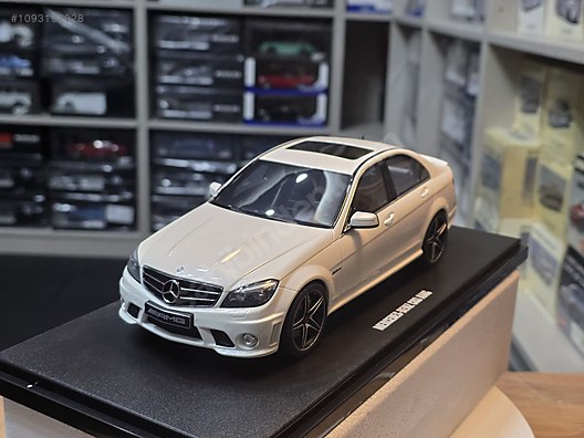 1/18 Gt Spırıt - Mercedes Benz C63 AMG Beyaz Sıfır kutulu ürün at