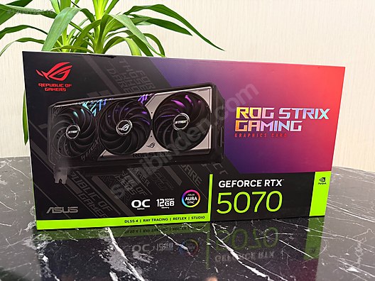 ASUS RTX 5070 ROG STRİX OC Edition SIFIR TR GARANTİ sahibinden