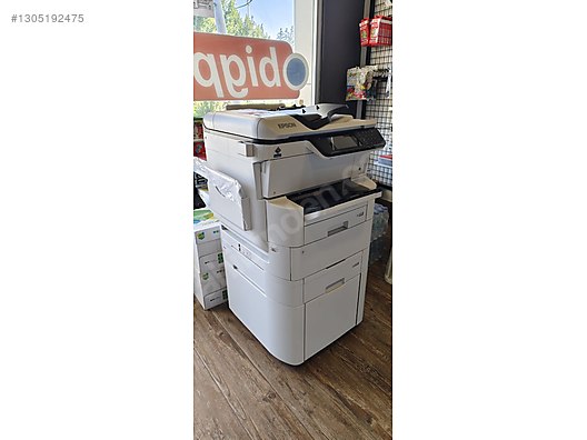 Epson WF-C878R A3+ Renkli Tanklı Fotokopi-Tarama-Faks Az Kulla