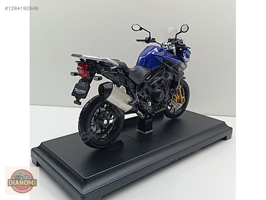 Welly Diecast Model 1/18 Triumph Motosiklet Çeşitleri - 1284192648