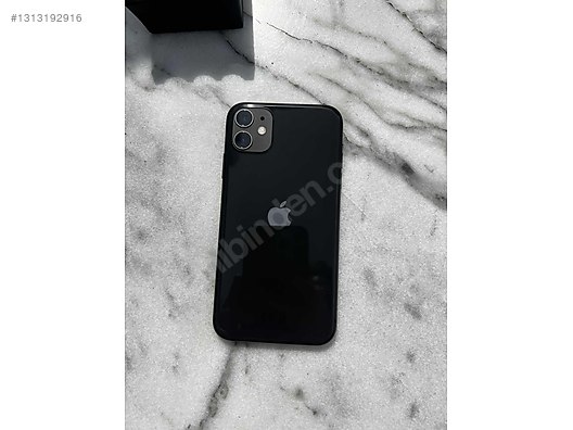 Apple / iPhone 11 / iPhone 11 64 GB Siyah - Temiz/Sorunsuz