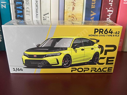 Pop Race Diecast Model 1:64 Honda Araba - 1269193329