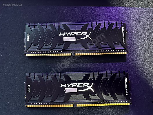 Kingston HyperX Predator 16GB Kit*(2x8GB) - DDR4 3000 XMP CL15 on