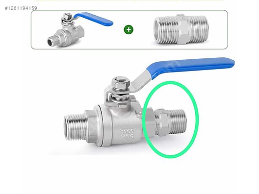KAJUPOOD 12PCS 304 Paslanmaz Çelik Nipel 1/2 - Ekipman & Yedek Parça ve Yapı Malzemeleri sahibinden.com'da