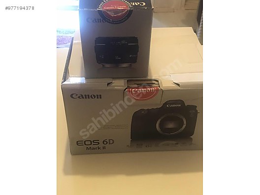DSLR / Canon / EOS / Canon 6d m2 body + 50mm 1.4 at sahibinden.com - 977194378