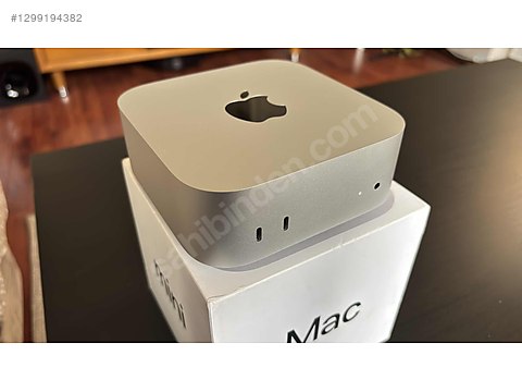 Apple Mac mini M4 16GB 512GB【数回のみ使用の中古】 Apple / Mac Mini M4 16GB RAM 512GB SSD - Kasım 2026 Garantili