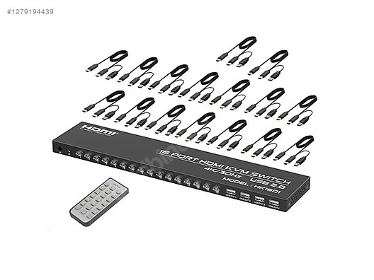 İkinci El ve Sıfır Alışveriş / Bilgisayar / Çevre Birimleri / KVM Dönüştürücü