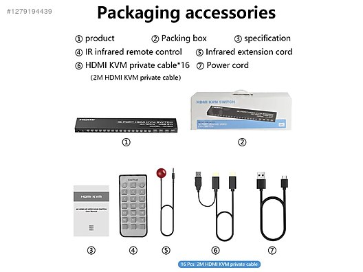 İkinci El ve Sıfır Alışveriş / Bilgisayar / Çevre Birimleri / KVM Dönüştürücü